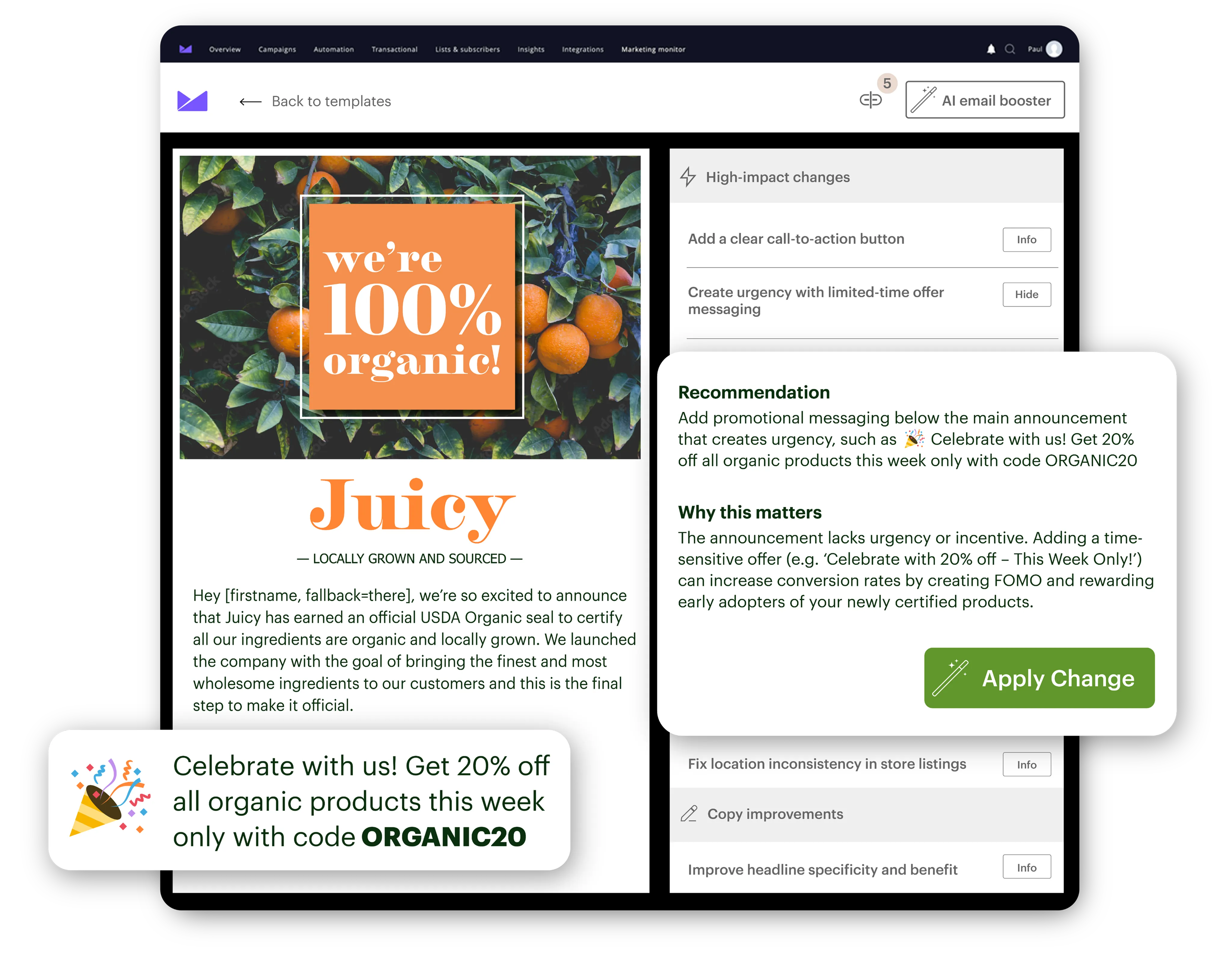 AI Email Booster