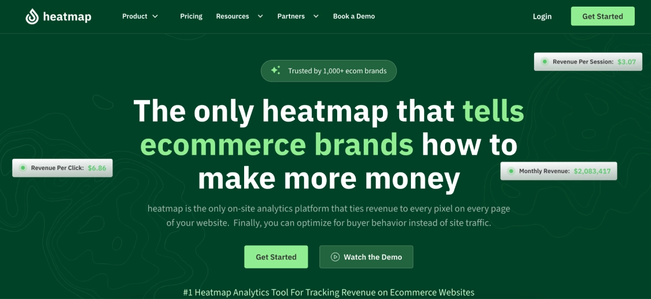 heatmap homepage