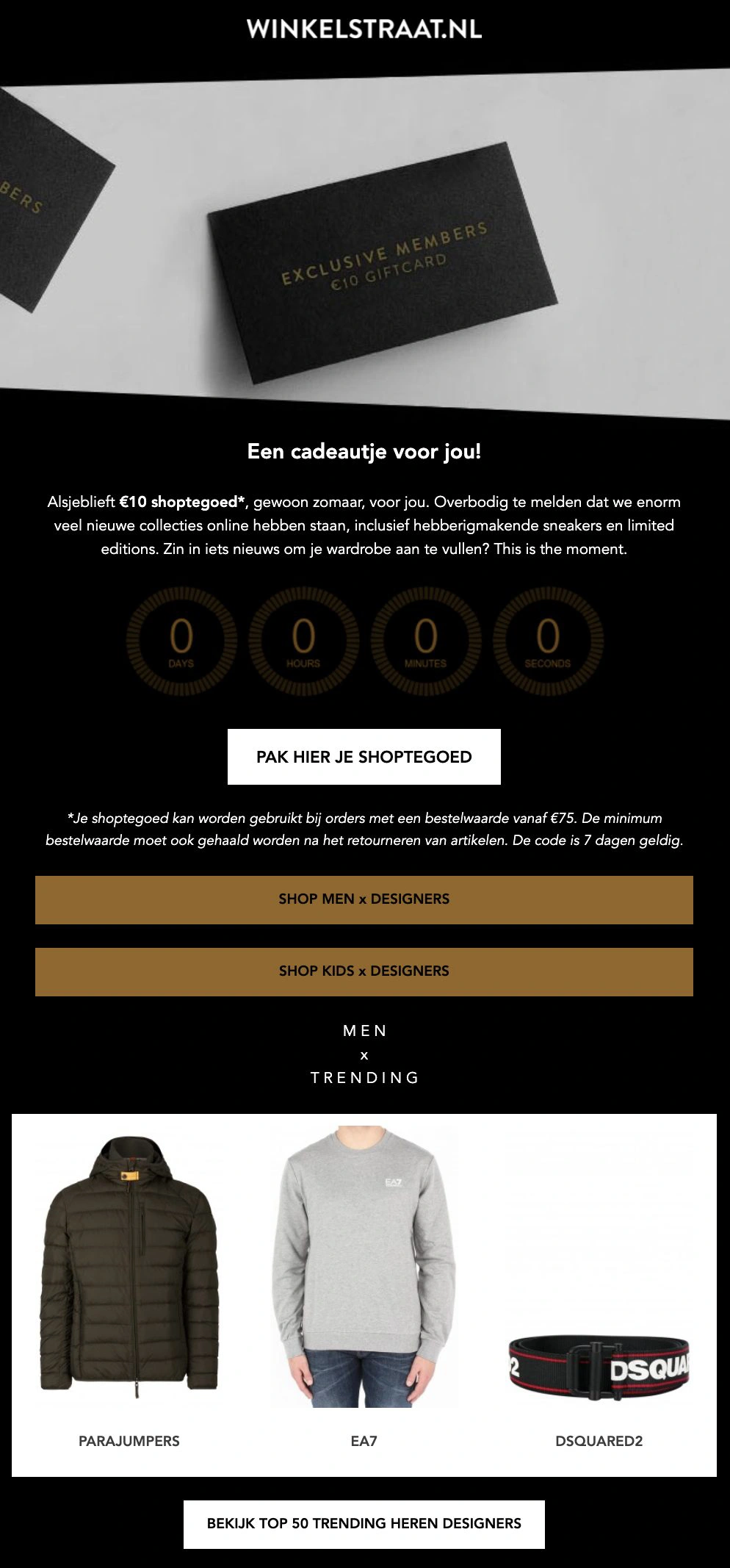 winkelstraat reengage mail winkelstraat reengage mail